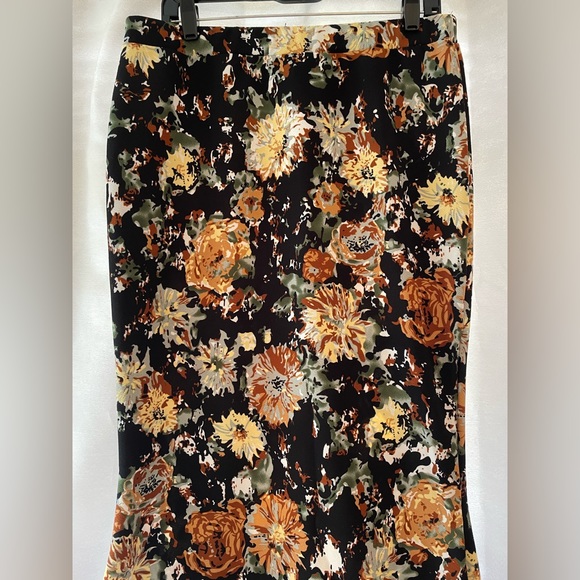 SHEIN Clasi Plus Floral Print High Waist Skirt - Picture 1 of 3